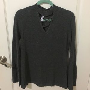 Dark Grey Sweater: Francesca’s (Small)